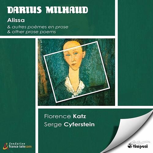 Foto van Milhaud: alissa & other prose poems - cd (3377891311421)