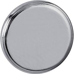 Foto van Maul neodymium schijfmagneet ø32mm 21kg blister 1 zilver, voor glas- en whitebord 10 stuks