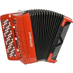 Foto van Roland fr-4xb rd v-accordion knoppenklavier rood