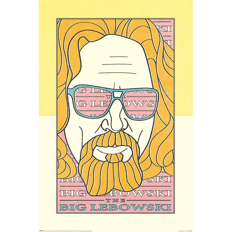 Foto van Poster big lebowski 61x91,5cm