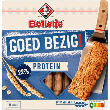 Foto van Bolletje goed bezig! havermoutrepen 9 stuks 200g bij jumbo