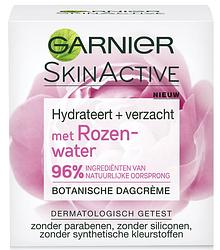Foto van Garnier skinactive face botanische dagcrème met rozenwater