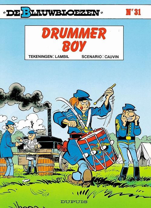 Foto van De blauwbloezen - 31 - drummer boy - raoul cauvin - paperback (9789031413775)