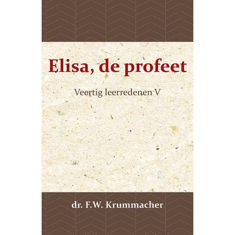 Foto van Elisa, de profeet 5