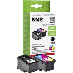 Foto van Kmp inkt combipack vervangt canon pg-545xl, cl-546xl compatibel zwart, cyaan, magenta, geel c97v 1562,4005