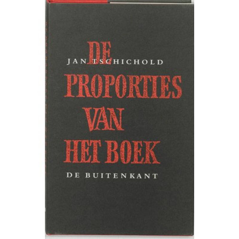 Foto van De proporties van het boek