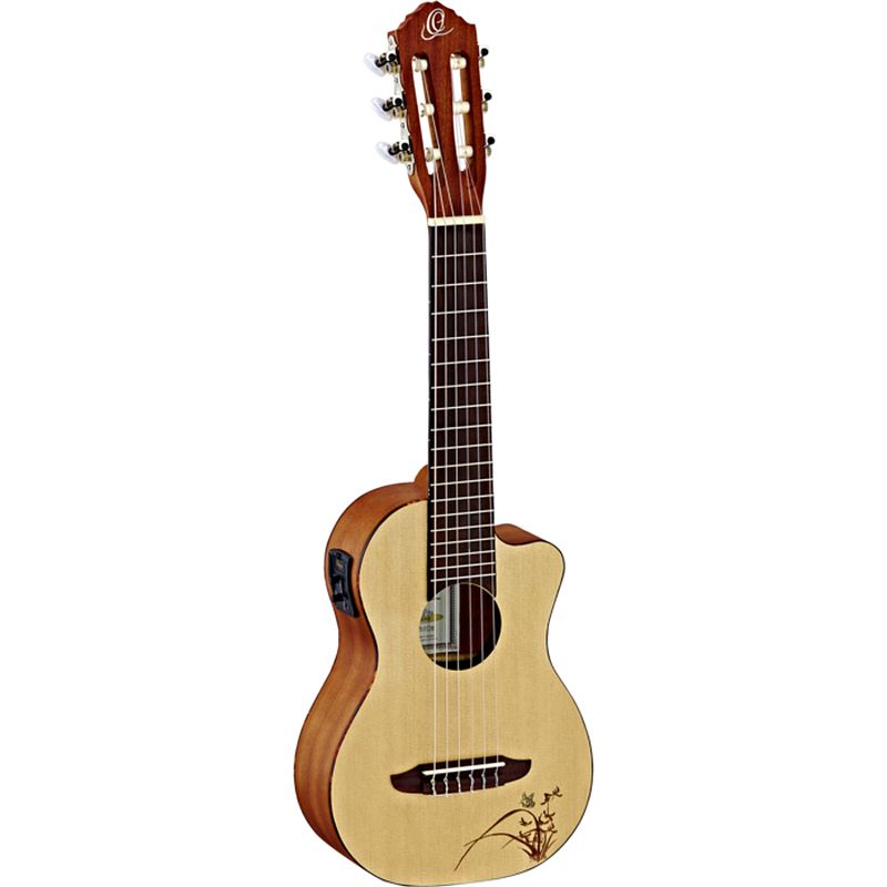 Foto van Ortega bonfire series rgl5ce guitarlele