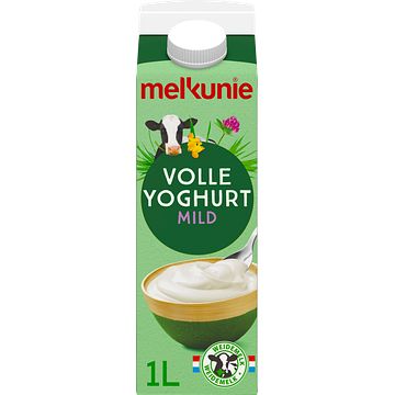 Foto van Melkunie volle yoghurt mild 1l bij jumbo