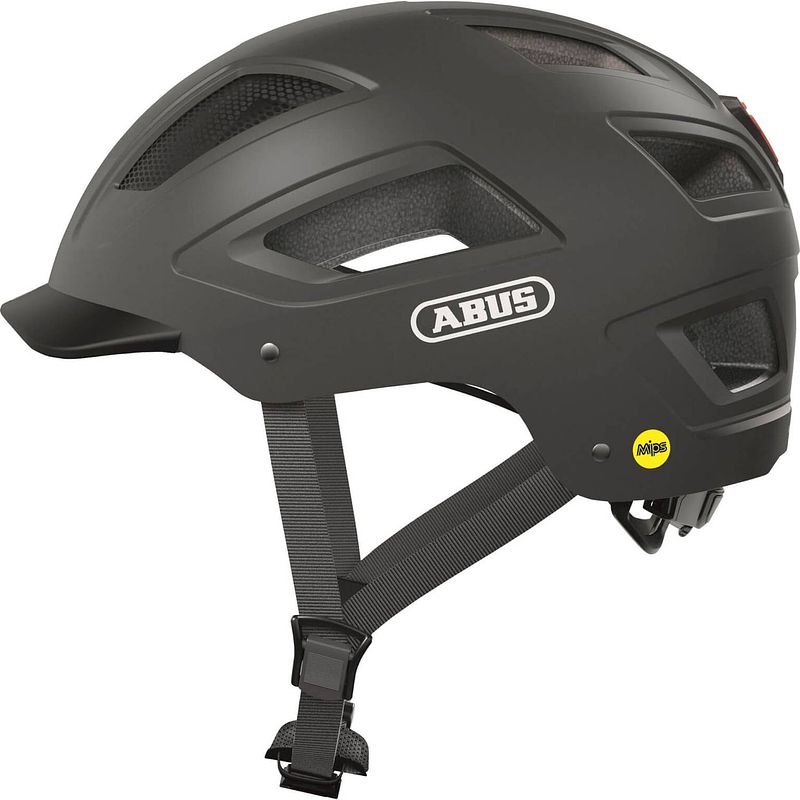 Foto van Abus helm hyban 2.0 mips titan m 52-58cm