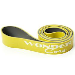 Foto van Wonder core trainingsband 4,4 cm geel en grijs woc048