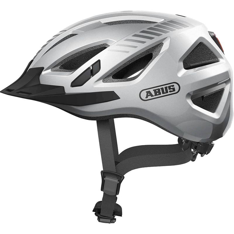 Foto van Abus helm urban-i 3.0 signal silver xl 61-65cm