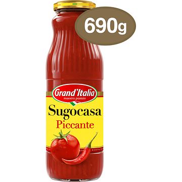 Foto van Grand'sitalia pastasaus sugocasa piccante 690g bij jumbo