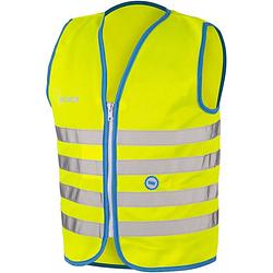 Foto van Wowow veiligheidshesje fun jacket junior polyester geel maat s