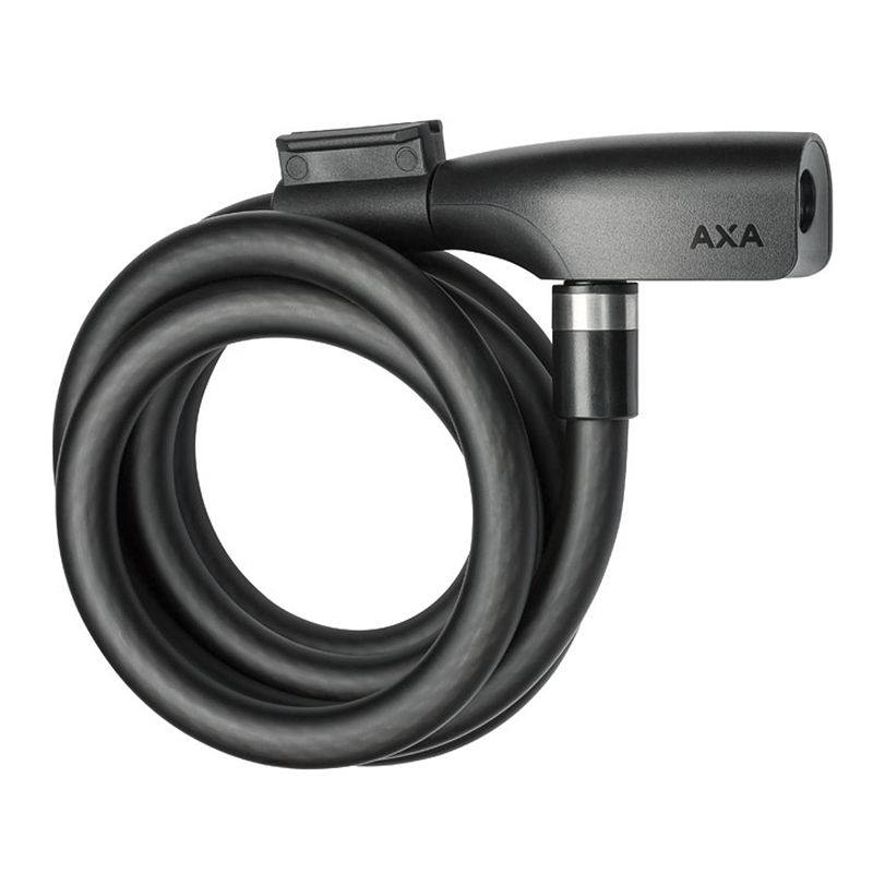 Foto van Axa kabelslot resolute 12-180 - ø12 / 1800 mm zwart