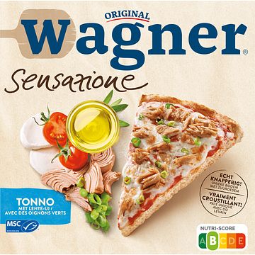 Foto van Wagner sensazione pizza tonijn 340g bij jumbo