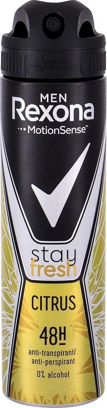 Foto van Rexona men stay fresh citrus deospray