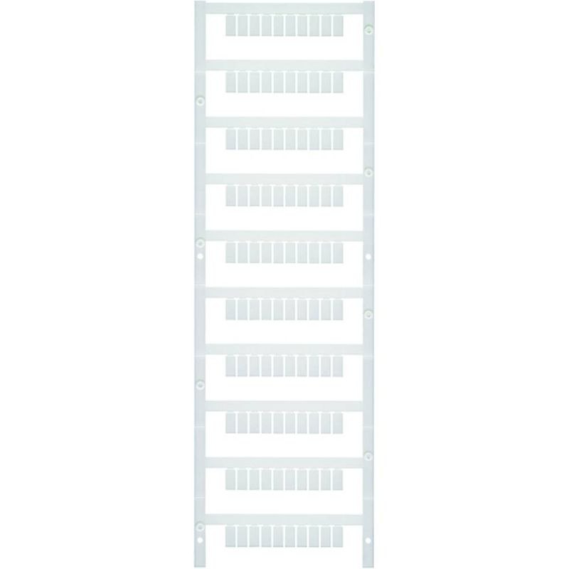 Foto van Apparaatmarkering multicard weidmüller mff 9/4 mc neutral 1877720000 wit 500 stuk(s)