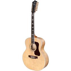 Foto van Guild f-512 maple blonde 12-snarige gitaar met koffer