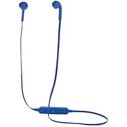 Foto van Xd collection oortelefoon bluetooth 70 cm abs/eva blauw 3-delig