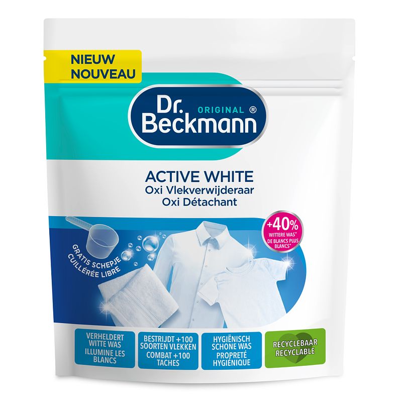 Foto van Dr beckmann active white oxi vlekverwijderaar