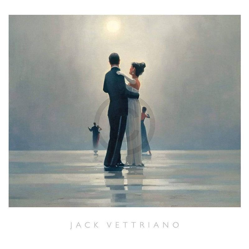 Foto van Jack vettriano - dance me to the end of love kunstdruk 72x68cm