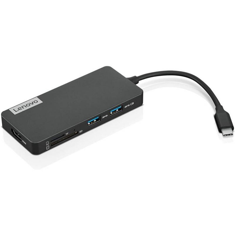 Foto van Lenovo 4x90v55523 usb-c laptopdockingstation geschikt voor merk: universeel, lenovo