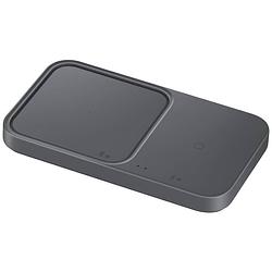 Foto van Samsung wireless charger duo ep-p5400 ep-p5400bbegeu inductielader 2.77 a uitgangen usb-c donkergrijs