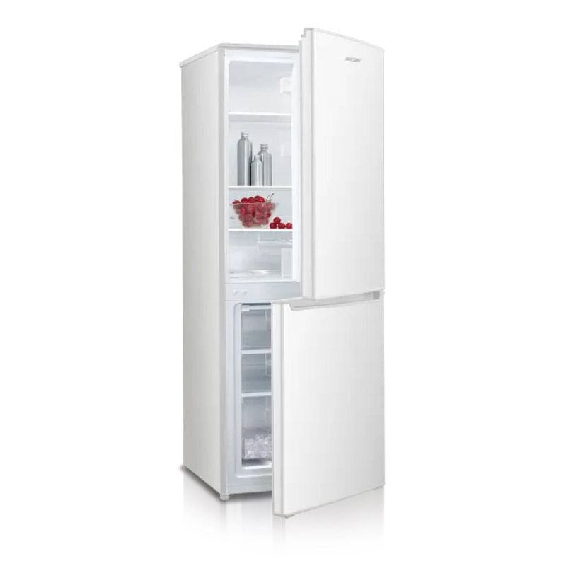 Foto van Mpm - koelvriescombinatie - koelkast met ingebouwde vriezer - 215 liter - deur links/rechts - wit