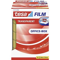 Foto van Tesa office-box 57379-00002-01 tesafilm transparant (l x b) 66 m x 25 mm 6 stuk(s)