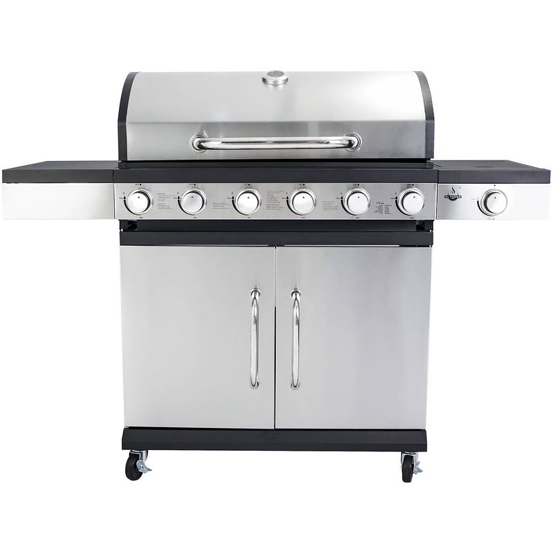 Foto van El fuego san antonio 6.1 - barbecue - gasbarbecue - 40 kg - zilver / grijs - grilloppervlak 83x37.5 cm