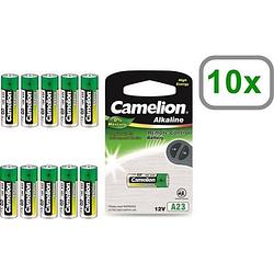 Foto van 10 stuks - camelion a23 23a 12v l1028f alkaline batterij