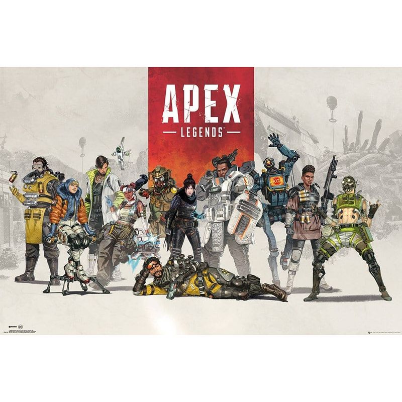 Foto van Gbeye apex legends group poster 91,5x61cm