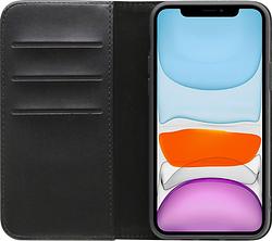 Foto van Bluebuilt apple iphone 11 book case leer zwart