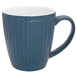 Foto van Greengate koffiemok alice nordic ocean blauw 300 ml - h 10 cm - ø 9.5 cm