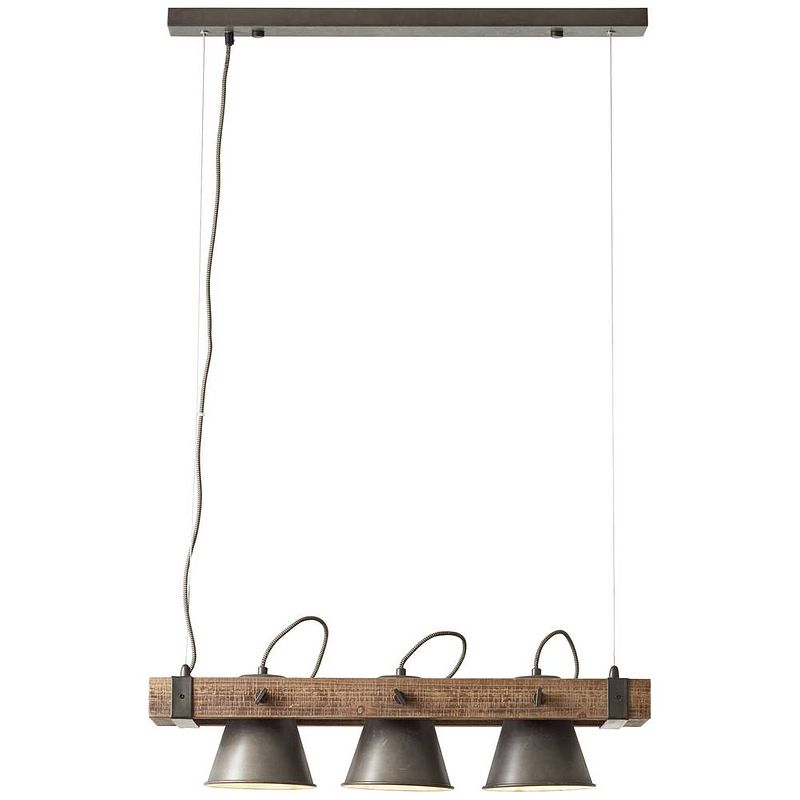 Foto van Brilliant decca 85873/46 hanglamp e27 zwart