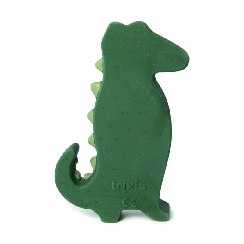 Foto van Trixie bijt- en badspeelgoed mr. crocodile 12 cm rubber groen