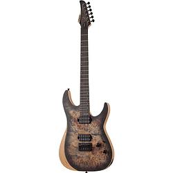 Foto van Schecter reaper-6 satin charcoal burst