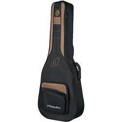 Foto van Ortega onb-rrg40-l pro series resonator guitar bag linkshandige draagtas voor resonatorgitaar