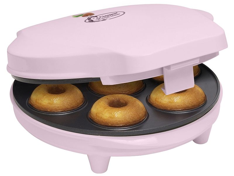 Foto van Bestron donutmaker adm218sdp 700 w roze