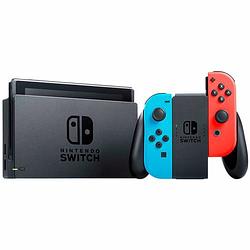 Foto van Nintendo switch console - blauw / rood