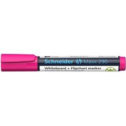 Foto van Schneider whiteboardmarker maxx 290 2 - 3 mm roze