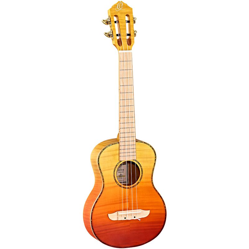 Foto van Ortega prism series rupr-tqb tenor ukelele met tas