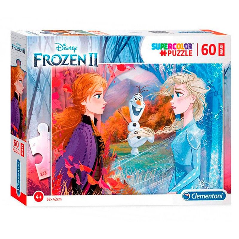 Foto van Clementoni legpuzzel disney frozen 2 60 stukjes