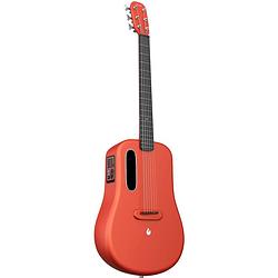 Foto van Lava music me 3 38” red smartguitar met multi-touch screen inclusief space bag