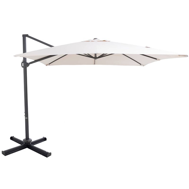 Foto van Sorara® roma classic zweefparasol 300 x 300 cm zand