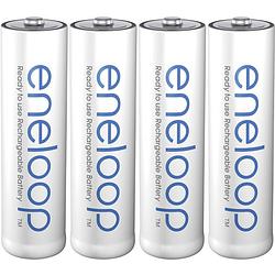 Foto van Panasonic eneloop hr06 oplaadbare aa batterij (penlite) nimh 2000 mah 1.2 v 4 stuk(s)