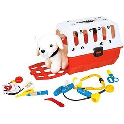 Foto van Toi-toys speelset puppy met bench