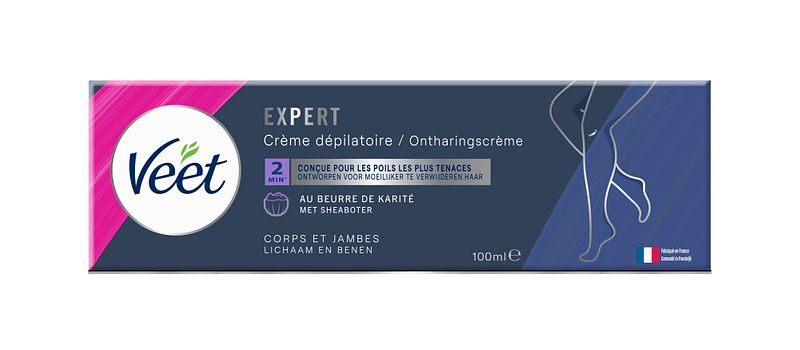 Foto van Veet expert ontharingcrème benen & lichaam