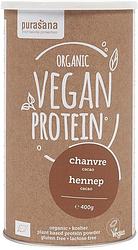 Foto van Purasana organic vegan protein hennep