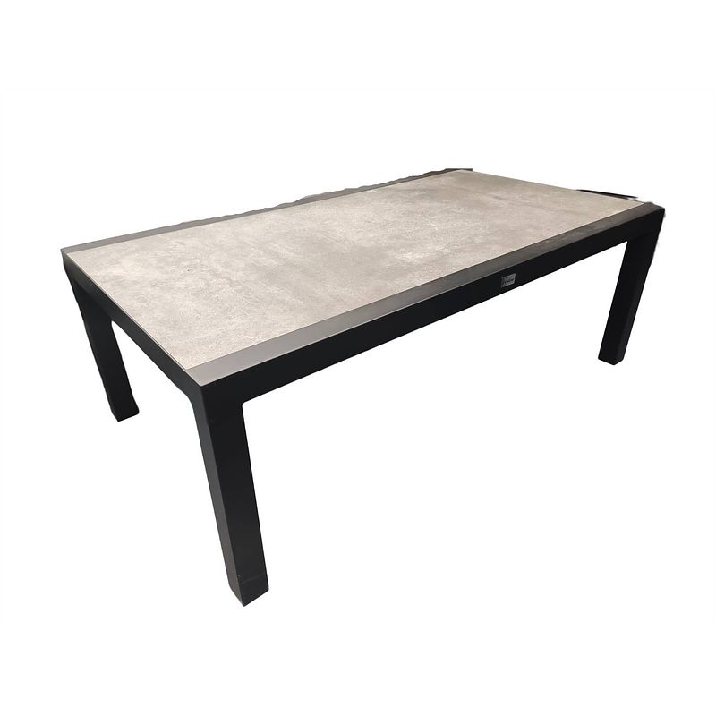 Foto van Driesprong collection - tea table aluminium inlay antraciet